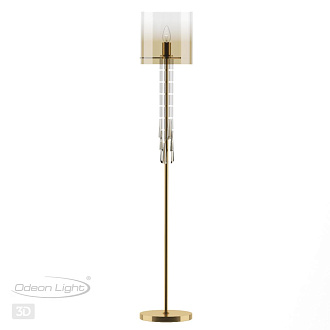 Светильник 146 см, Odeon Light Nicole 4886/1F, бронза