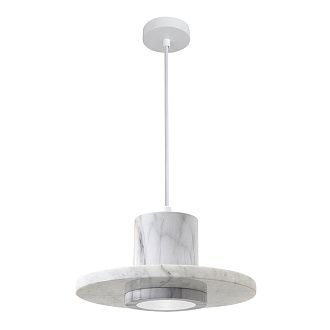 Подвесной светильник 12*22 см, 1*GU10, 5W, Divinare Cottero 2213/33 SP-5, Белый