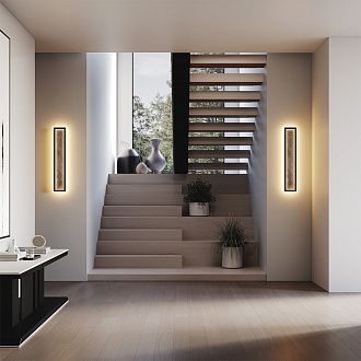 Бра 6*15*60,7 см,  LED, 55W, 3000К, Maytoni Orign MOD311WL-L55B3K черный