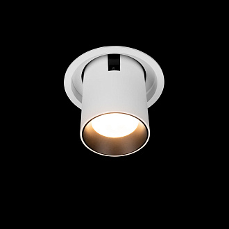 Встраиваемый светильник 9*10 см, 1*LED*7W 4000K LOFT IT Apex 10327/A White белый, вр 5,5 см