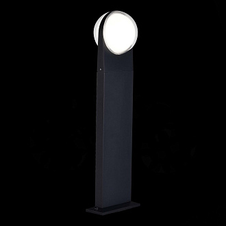 Светильник уличный наземный 13*15 см, 12W 4000K ST LUCE CELESTE SL9510.405.01 Черный