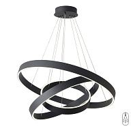 Люстра *40*5-155 см, *LED*158W, 3000-6000K, Crystal Lux Tron TRON SP158W LED BLACK, Черный