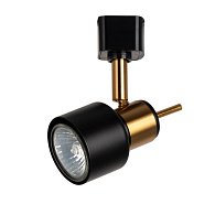 Светильник 9*6 см, GU10 50W, Arte Lamp Almach A1906PL-1BK, черный