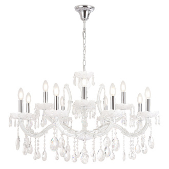 Светильник 87 см, Crystal Lux BLANCA re SP12, хром