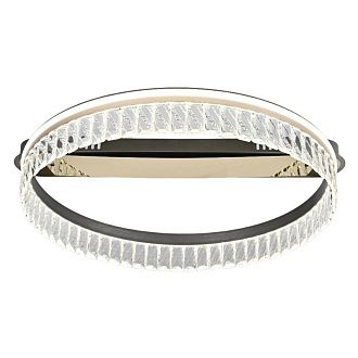 Люстра 60*60*13 см, 1*LED*94W, 3000 - 6500K Gerhort G52127/1GR+TIGD CL, Серый;Титановое золото