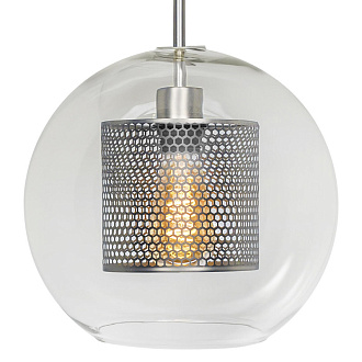 Подвесной светильник Loft it Heragon LOFT2567-C, никель, диаметр 30 см