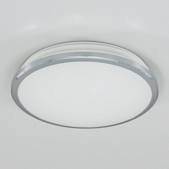 Светильник для ванной, диаметр 28 см, 16W, 4000К CL702161N Citilux ЛУНА, IP54, LED 16W, Хром