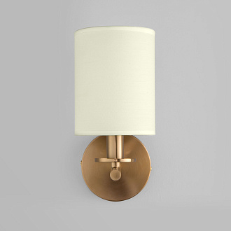 Бра 20*12*27 см, 1 E14*40W,  К, Eurosvet Caprera 60146/1, латунь