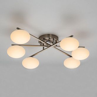 Светильник 87 см, 72W, 7560 Lm, 3000-5500K, 20-26 м2 Citilux ATMAN SMART CL226A161 RGB LED, матовый хром