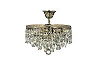 Люстра потолочная *30*23 см, 4*E27*60W, Arti Lampadari Castellana Nickel Castellana E 1.3.30.601 N, Матовый никель