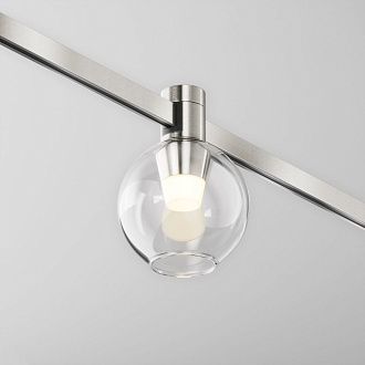 Трековый светильник  TR148-1-3W3K-PT **-11,5 см, *LED*3W, K, Maytoni technical FLARITY TR148-1-3W3K-PT, Платина
