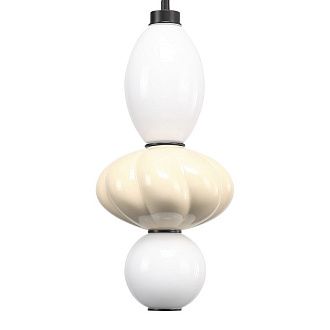 Подвесной светильник *20*-200 см, 1*LED, 18W, 3000K, ST-Luce Florentini SL6134.413.01, черный