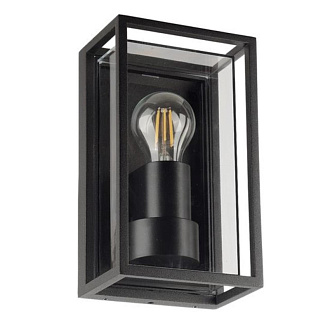 Настенный светильник 14*10*24 cм, 1*E27*15W Arte Lamp Marfik A2322AL-1BK черный