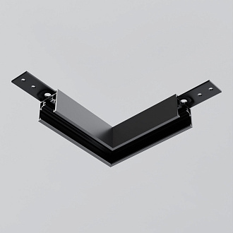 Коннектор 10*10*2,9 см, Maytoni Technical Magnetic track system Exility накладной черный TRAM034CL-41B черный