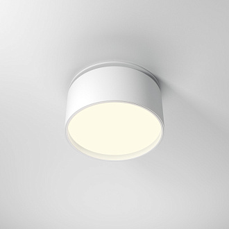 Встраиваемый светильник 8,5*8,5*6,6 см, LED, 12W, 3000К, Maytoni Technical ONDA DL024-12W3K-W белый