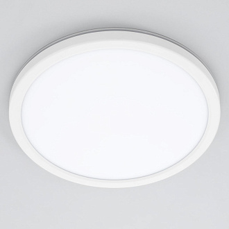 Светильник накладной 30*2,5 см, LED 30W*Мульти Citilux CL738240VL Бейсик Лайн Белый 