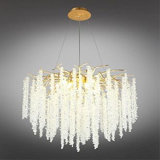 Подвесная люстра 80*80-180 см, 13*G9, 5W, Aployt PAULINA APL.848.03.13, золотой