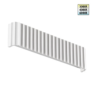 Бра 10*40,5*4,4 см, 12W, 3000-6000K  с переключателем цв.температуры Novotech Yeso 359402 белый
