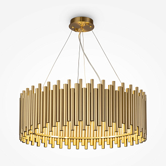 Люстра подвесная Maytoni Coliseo MOD135PL-08BS, диаметр 60 см, латунь