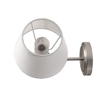 Бра с выключателем *17*37-37 см, 1*E14*40W, Lumion Vermont LUM8274/1W, стальной; серебристый