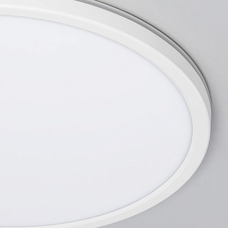 Светильник с пультом 40*2,5 см, LED+RGB 40W, 3000-5000K CL738320EL Бейсик Лайн Белый  