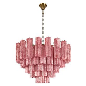 Подвесная люстра 80 см, Loft IT Murano 10580/800 Pink, бронза
