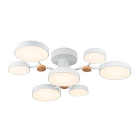 Потолочный cветильник 70*16 см, LED 60W 3500-6500К LED4U L3201-700 WT белый, бежевый