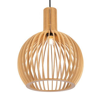 Подвесной светильник  35 см, E27 1 40W, К, Черный Maytoni Roots MOD194PL-01W