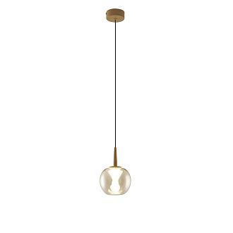 Подвесной светильник 13*211,2 см, 1*LED*5W, 3000K, Mantra Andromeda MAN8931+8940, золотой