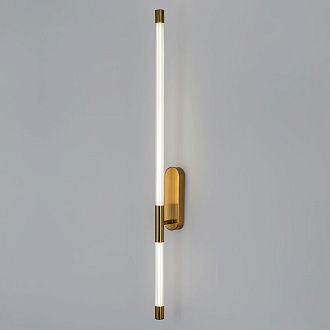 Настенный светильник 84 см, 16W, 4200K, MODESTYLE MS.1230.840 BS, латунь