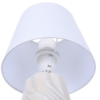 Настольная лампа 32 см, Lumion 8212/1T, белый-жемчужный