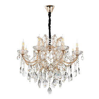 Подвесная люстра 72*72*98 см, Е14 8x40W, Золото MODELUX premium ML.7003.8P