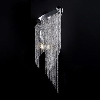 Настенный светильник 28*66 см, 2*E14 Loft it Stream 10208W Smoke