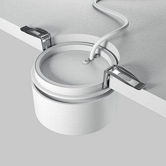 Встраиваемый светильник 8.5/8.2 см, LED*12W, 4000К, IP20, 970 Lm Maytoni Technical ONDA DL024-12W4K-W белый, вр 8,2 см