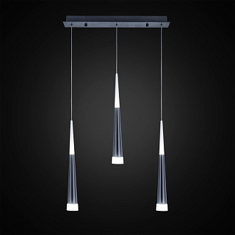 Светильник подвесной 55*9*160 см LED*21 W, 3000 К Citilux Вегас Черный CL227031