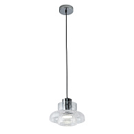 Подвесной светильник 9x22x17см, LED, 10Вт, 3000 / 6500К, Modelux MS.1412.220 CR Хром