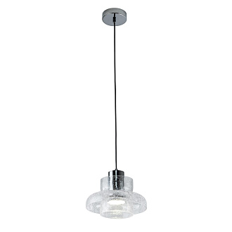 Подвесной светильник 9x22x17см, LED, 10Вт, 3000 / 6500К, Modelux MS.1412.220 CR Хром