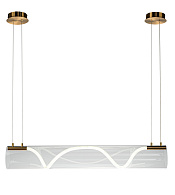 Люстра 1000*150-1200, LED, 32W 4000K NewRgy LED 17171-L1000 GD COPPER GOLD, Латунь/Золото