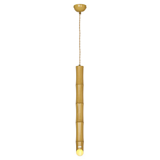Подвесной светильник Lussole LSP-8563-4, 5*76 см, бамбук