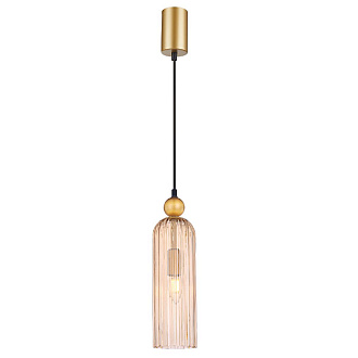 Подвесной светильник 10 см, F-Promo Semisfera 4368-1P, матовое золото