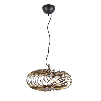 Подвесная люстра 40*32,5-270 см, 1*LED, 6W, 3000K, Favourite Spring 4679-1P, латунь
