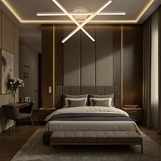 Люстра 43 см, 60W, 3000-5500K Citilux CL203130 Стиг Белый