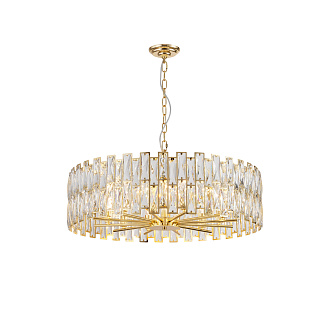 Люстра Ø800 x H230 (1000), мм, 12*40W (480W), GOLD (Золото) NewRgy B65-ф800*H230 H-GOLD