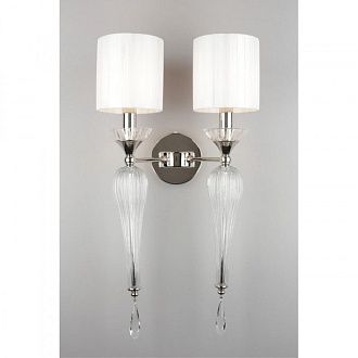 Бра 20*34*64 см, 2*E14, 40W, Aployt Kinia APL.708.01.02, хром