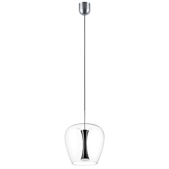 Подвес 30*50/160 см, 10W 3000K Lightstar Cupola 804207 Серебро