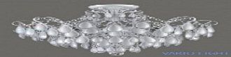 Потолочная люстра Freya Chabrol FR2302CL-09S (серебро)