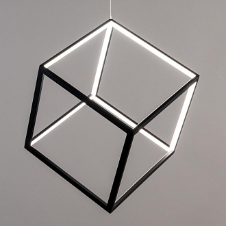 Подвесной LED светильник Citilux Куб CL719301 Черный, 40W*4000K