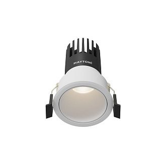 Встраиваемый светильник DL116-10W-4K-W **-9,7 см, *LED*10W, 4000K, Maytoni technical Dip DL116-10W-4K-W, Белый, вр 6 см