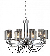 Люстра подвесная  Arte Lamp A2995LM-8CC, диаметр 70 см, хром