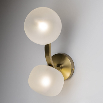 Бра 31 см, Freya Donuts FR5444WL-02BS, латунь